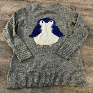 Iridescent Penguin Sweater